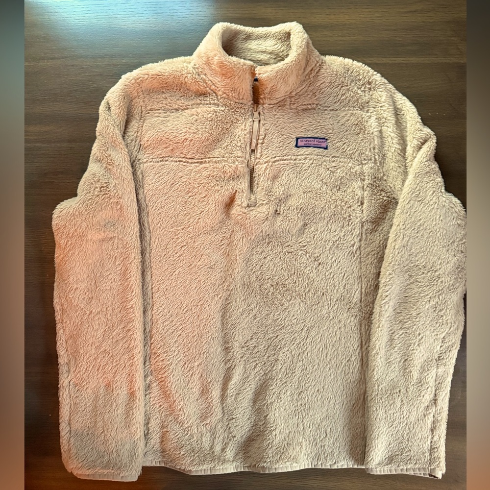 Vineyard Vines Cozy Fleece Quarter Zip